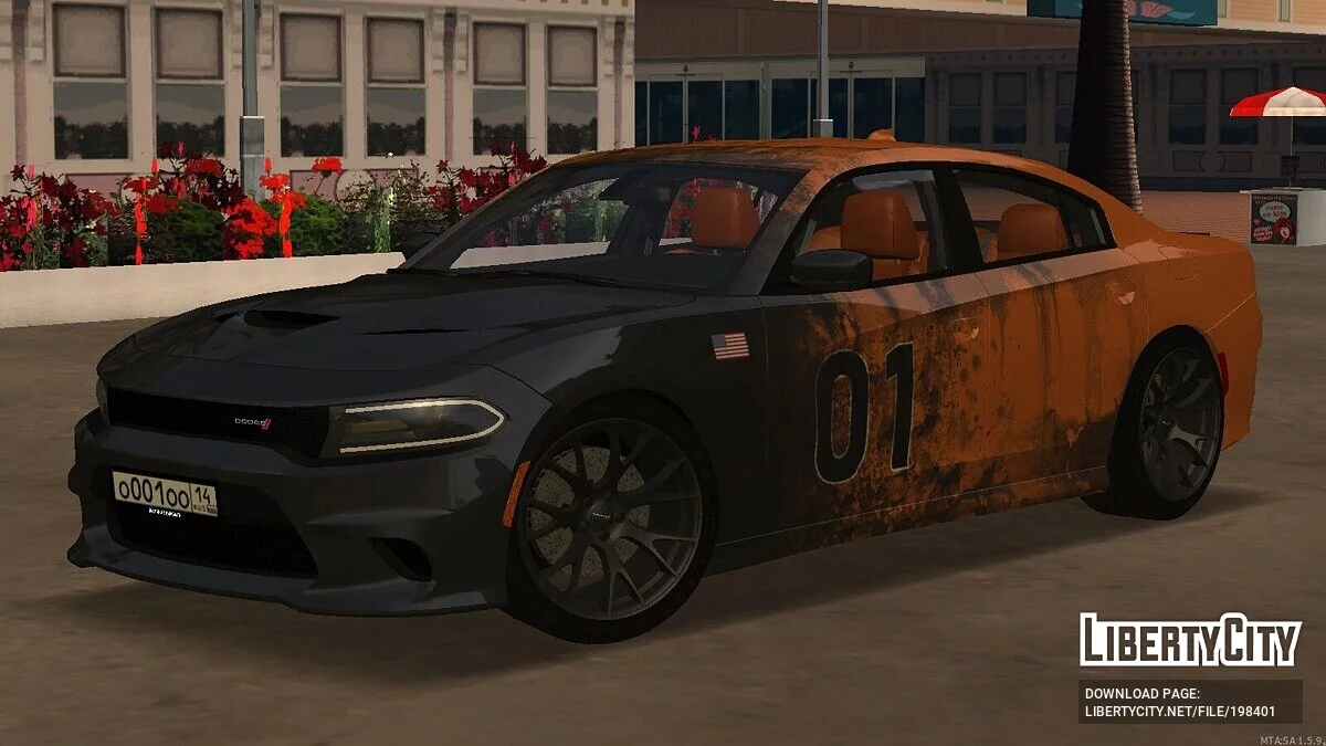 Dodge Charger SRT Hellcat + CCD / GTA San Andreas