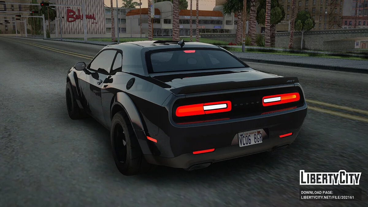 Dodge Challenger SRT Demon (Fast & Furious 8) / GTA San Andreas