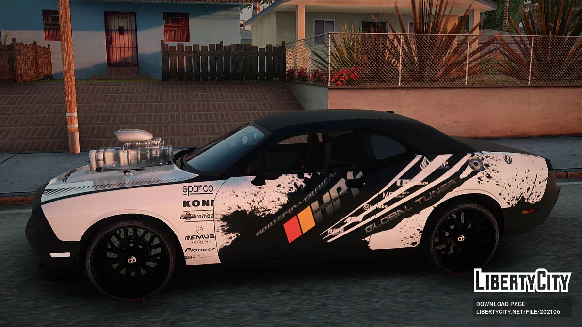Dodge Challenger SRT8 Hemi Drag Tuning / GTA San Andreas