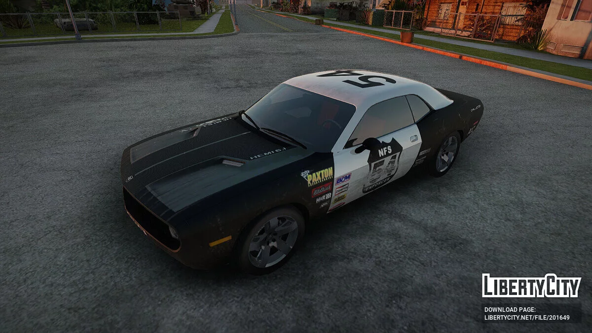 Dodge Challenger SRT8 / GTA San Andreas
