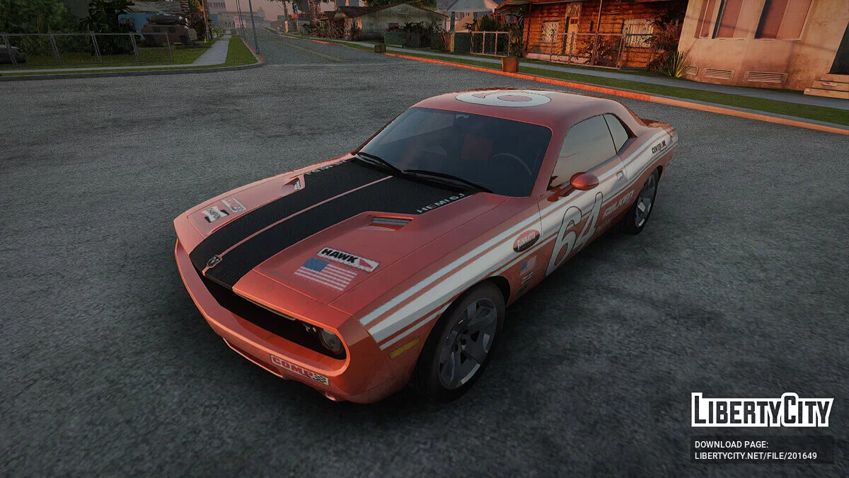 Dodge Challenger SRT8 / GTA San Andreas