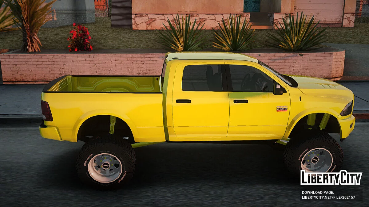 Dodge Ram 2500 Edisi Angkat / GTA San Andreas