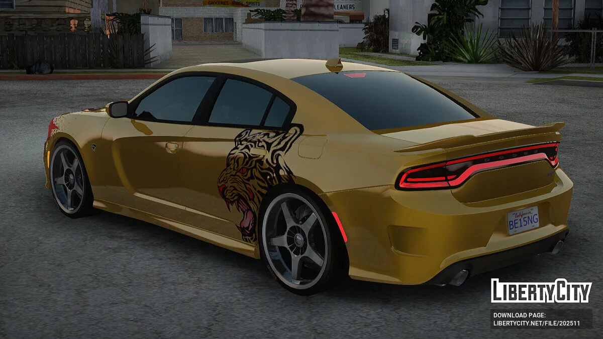 Dodge Charger SRT Hellcat 2015 Tuned / GTA San Andreas