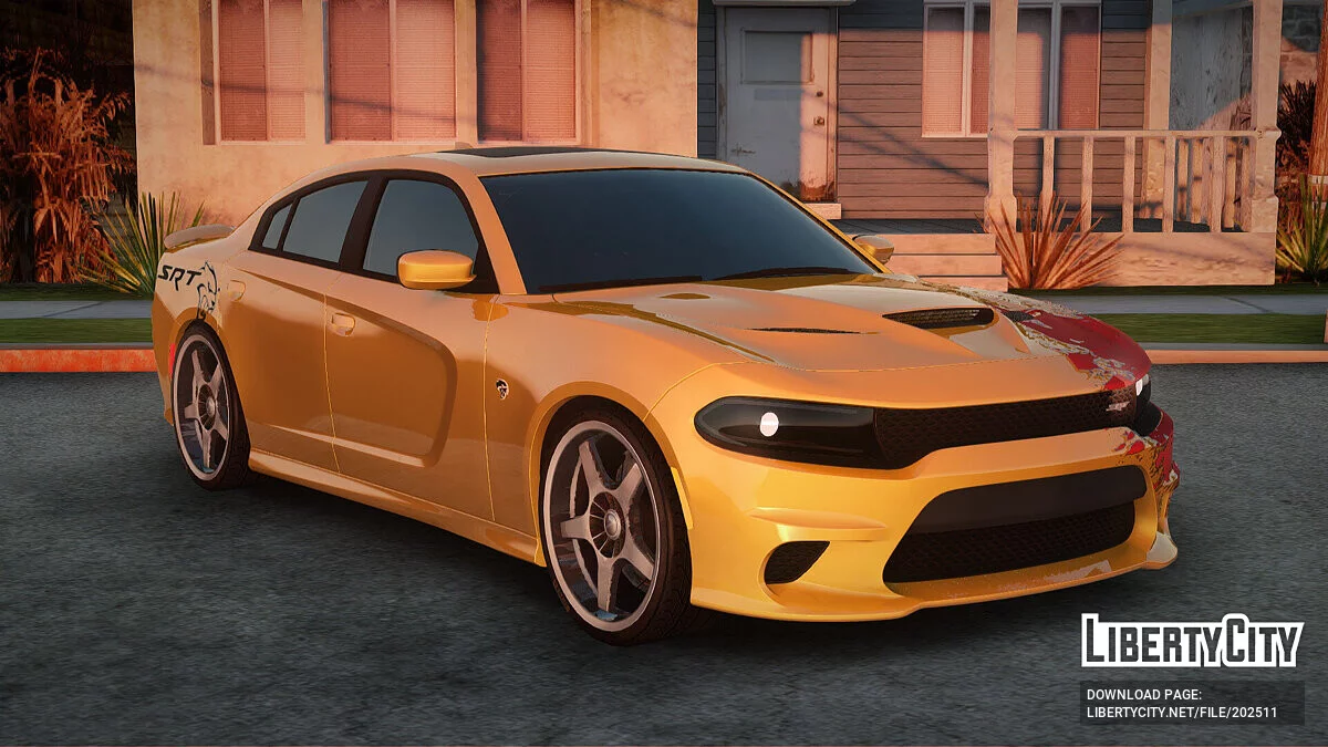 Dodge Charger SRT Hellcat 2015 Tuned / GTA San Andreas