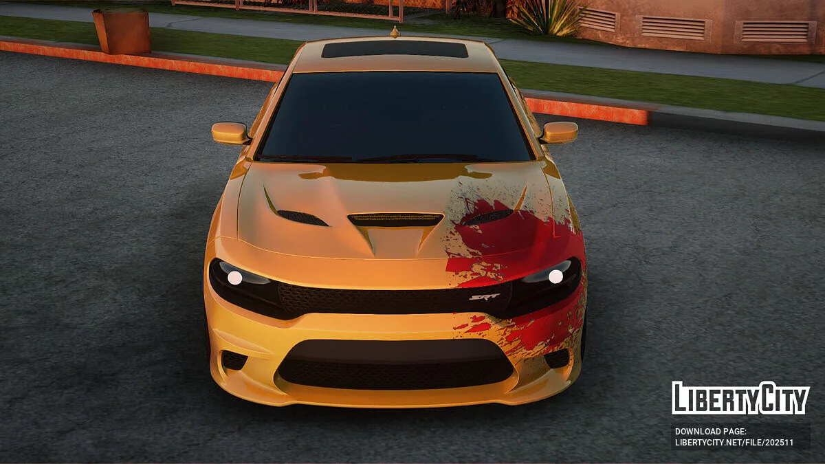 Dodge Charger SRT Hellcat 2015 Tuned / GTA San Andreas