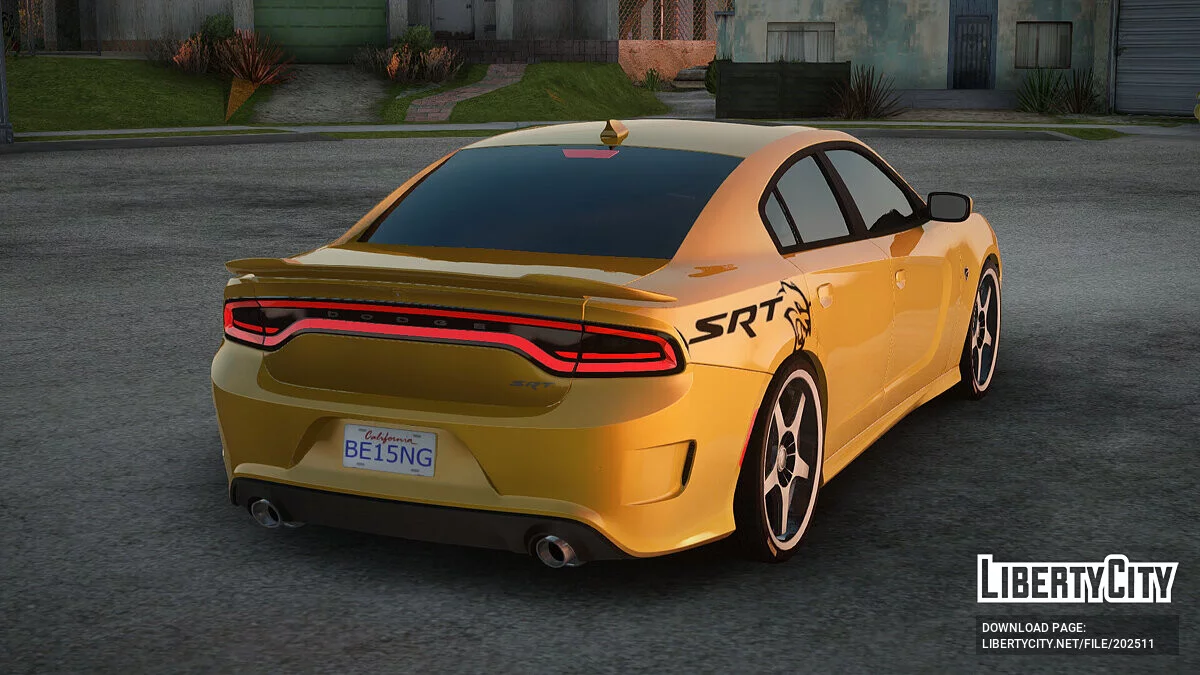 Dodge Charger SRT Hellcat 2015 Tuned / GTA San Andreas