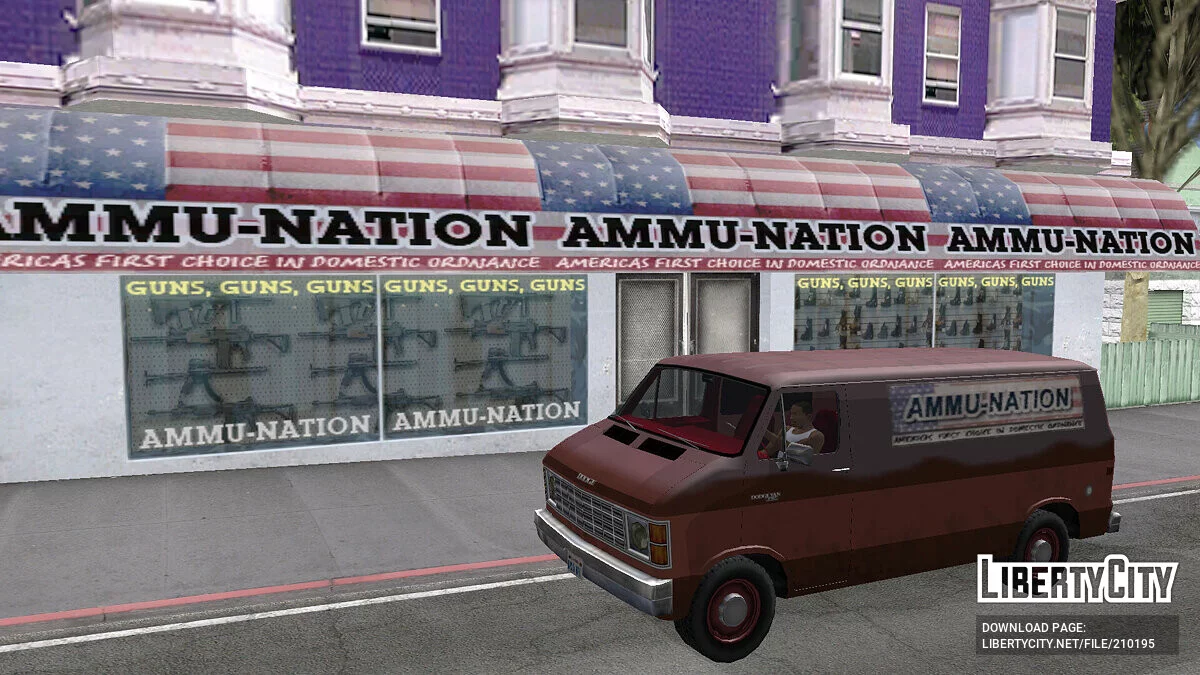 1980 Dodge Ram Van / GTA San Andreas
