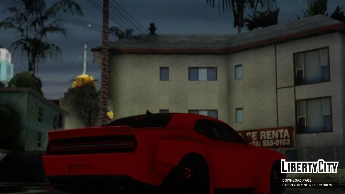 Dodge Challenger SRT / GTA San Andreas