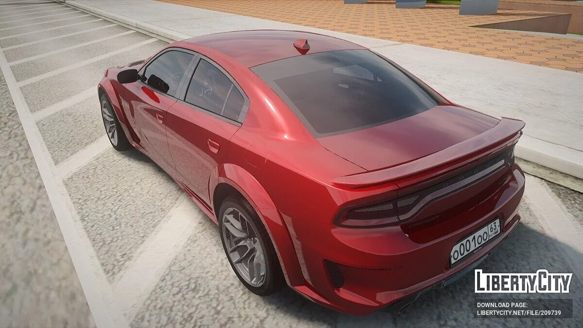 Dodge Charger SRT Hellcat / GTA San Andreas