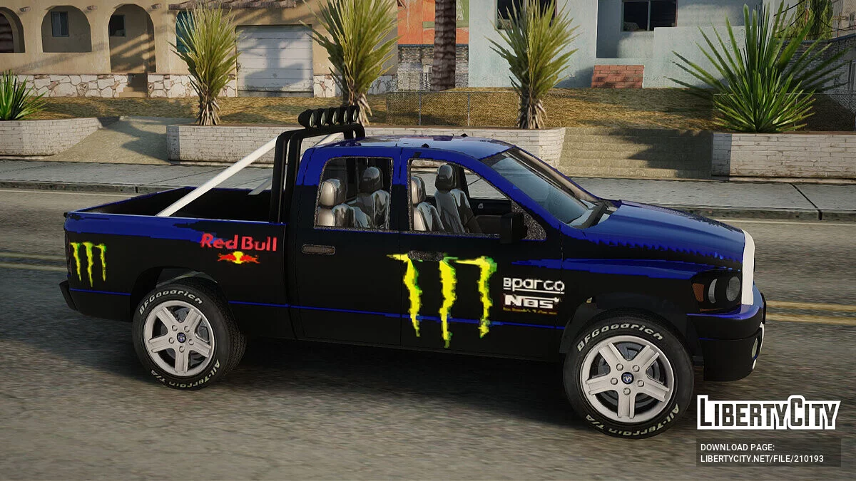 道奇RAM 2008 Monster Blue Sports / GTA San Andreas