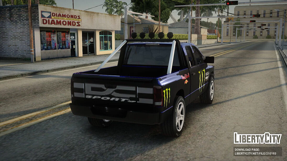 道奇RAM 2008 Monster Blue Sports / GTA San Andreas