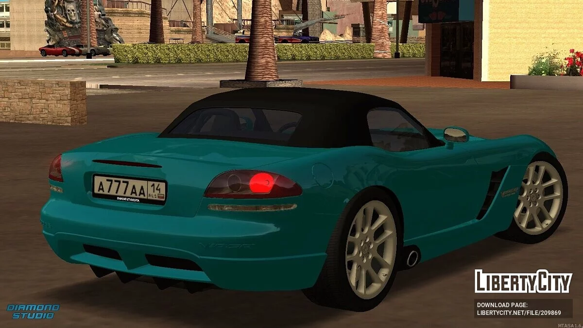 Dodge Viper SRT10 + CCD / GTA San Andreas