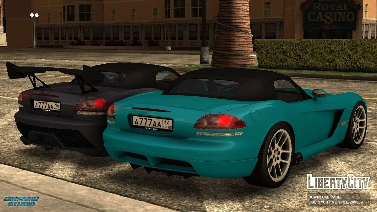 Dodge Viper SRT10 + CCD / GTA San Andreas