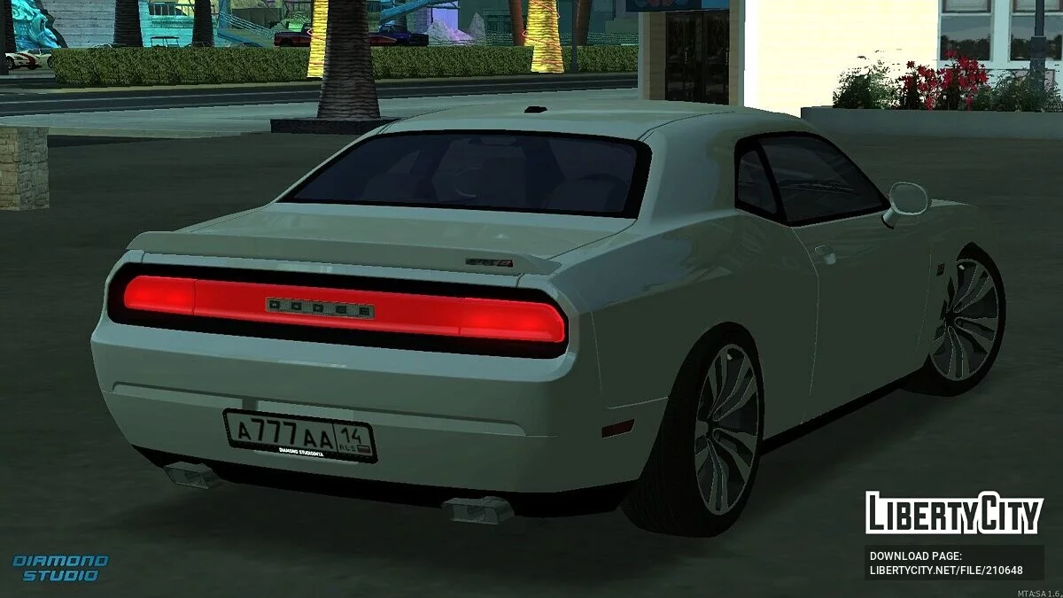 Dodge Challenger SRT8 + CCD / GTA San Andreas