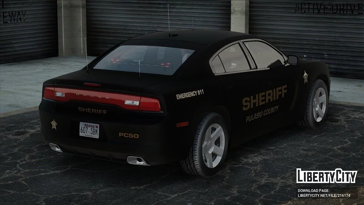 Dodge Charger 2014 - Patroli Sheriff / GTA San Andreas