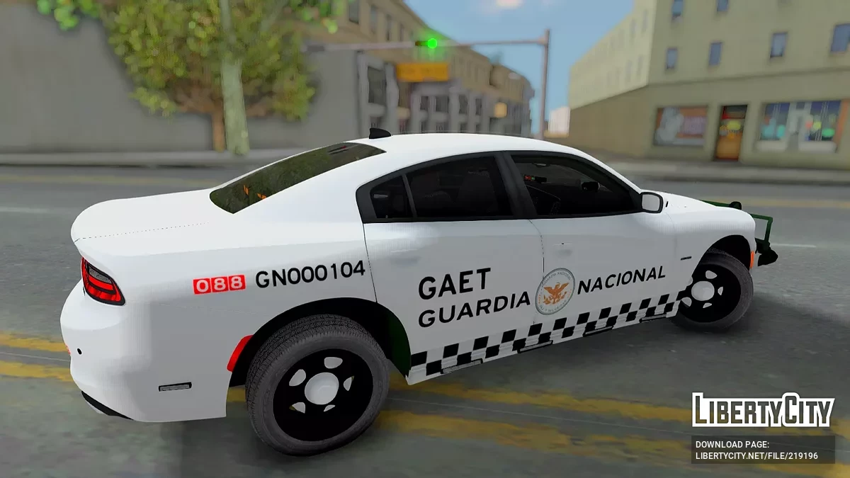 Dodge Charger Slicktop National Guard GAET / GTA San Andreas
