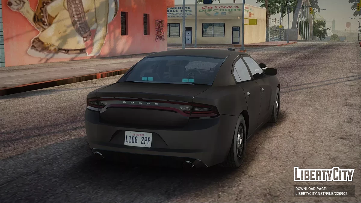 Dodge Charger '15 Los Angeles Sheriff Departament Unmarked / GTA San Andreas