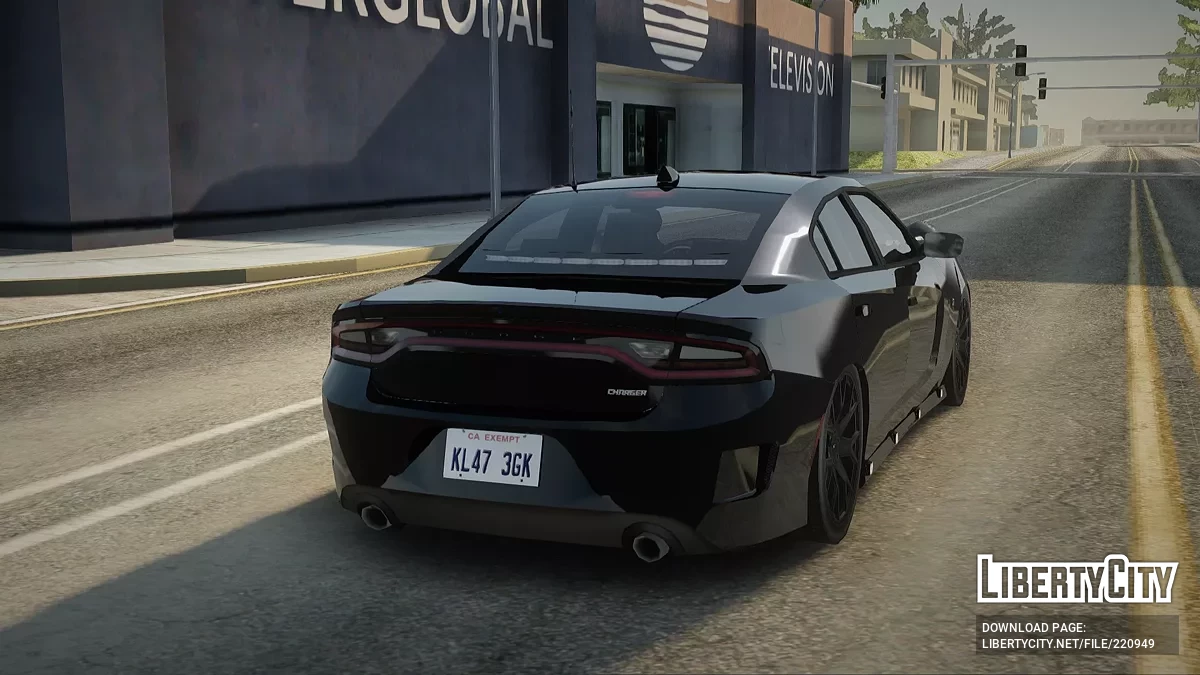 Dodge Charger SRT 2019 Unmarked / GTA San Andreas