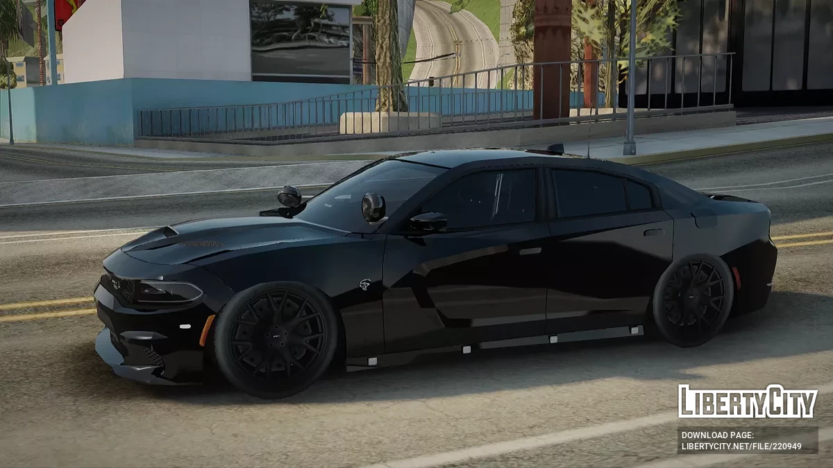 Dodge Charger SRT 2019 Unmarked / GTA San Andreas