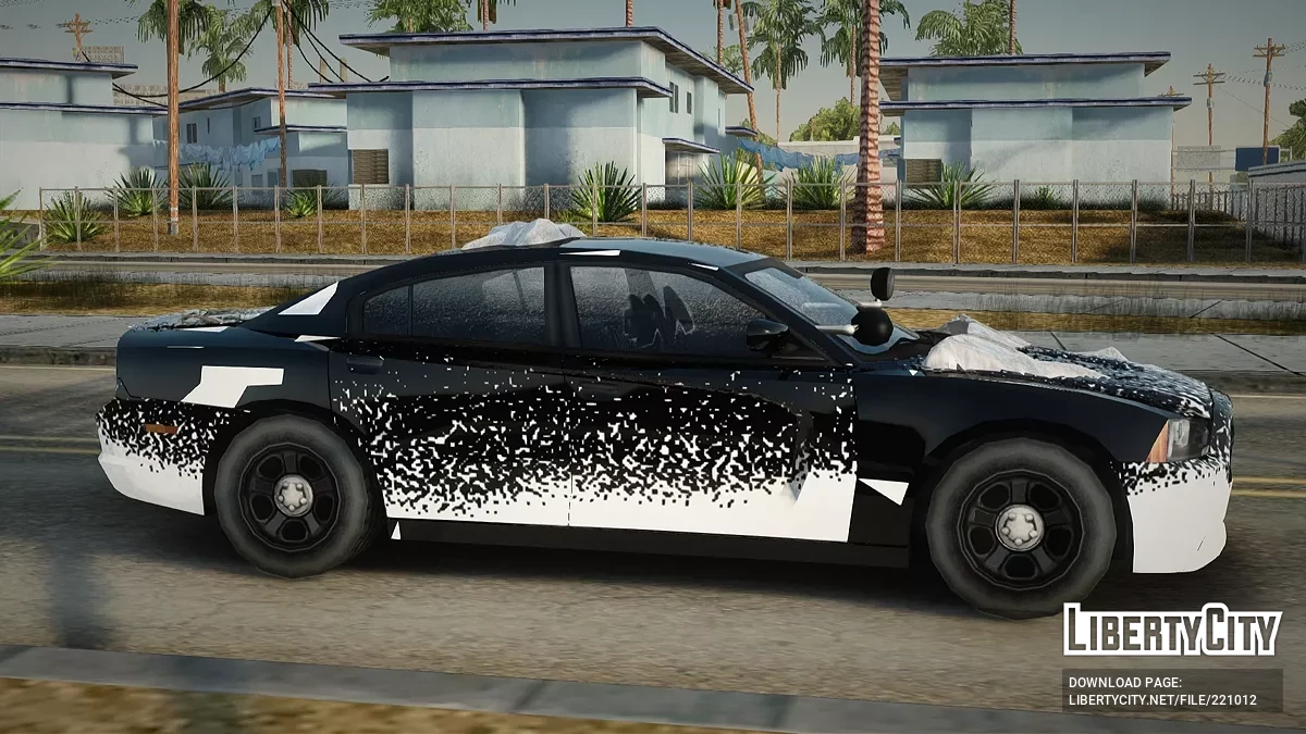 Dodge Charger Unmarked Winter Edition / GTA San Andreas