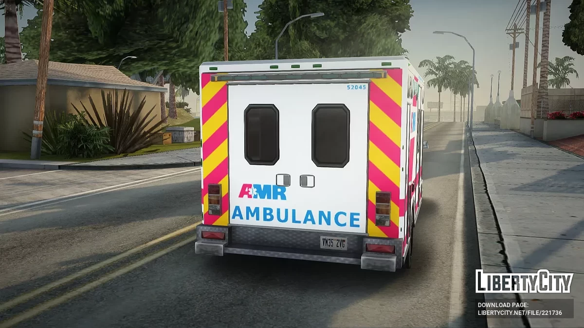 Ram 3500 Ambulance Los-Santos County Fire Department / GTA San Andreas
