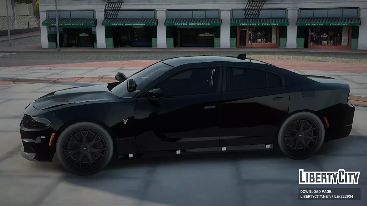 Dodge Charger '19 Unmarked [IVF] / GTA San Andreas