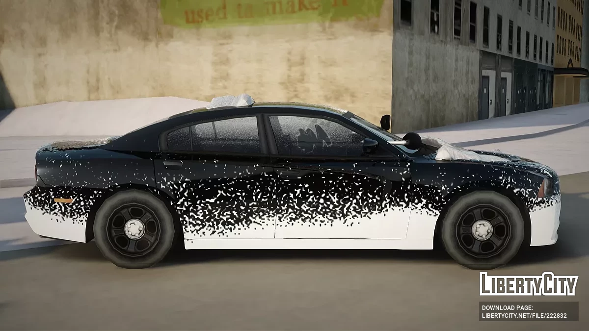 Dodge Charger 未标记冬季版 / GTA San Andreas