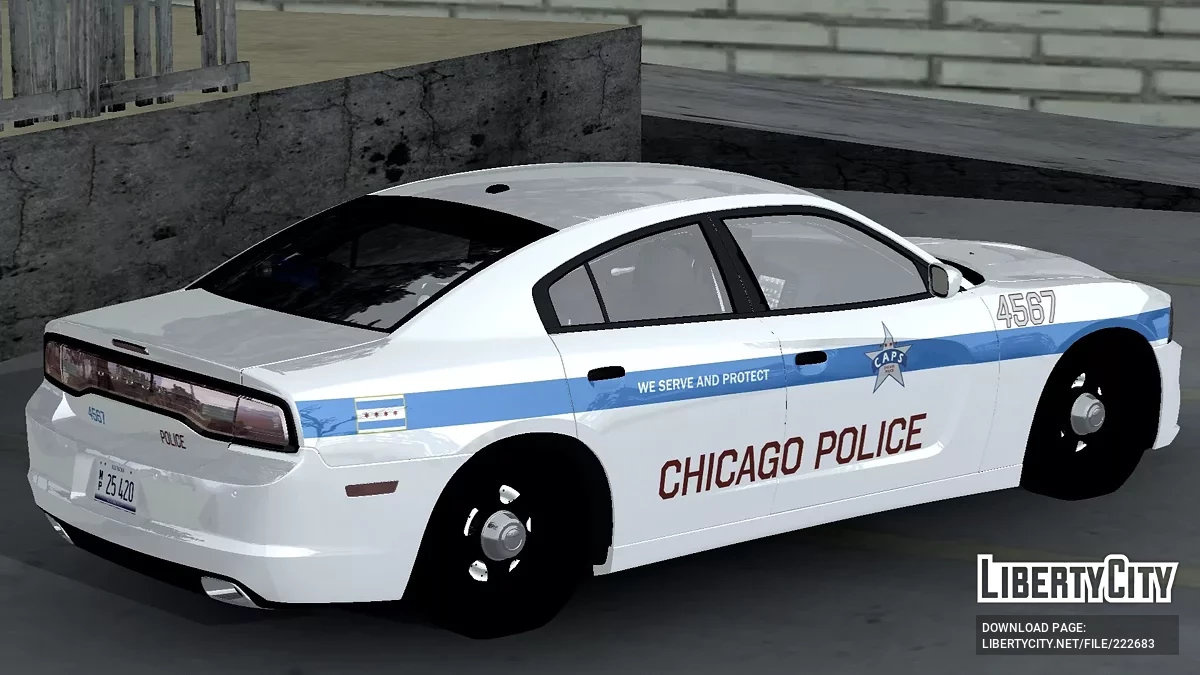 [ImVeFt] [ELM] Modified 2013 Dodge Charger CPD / GTA San Andreas