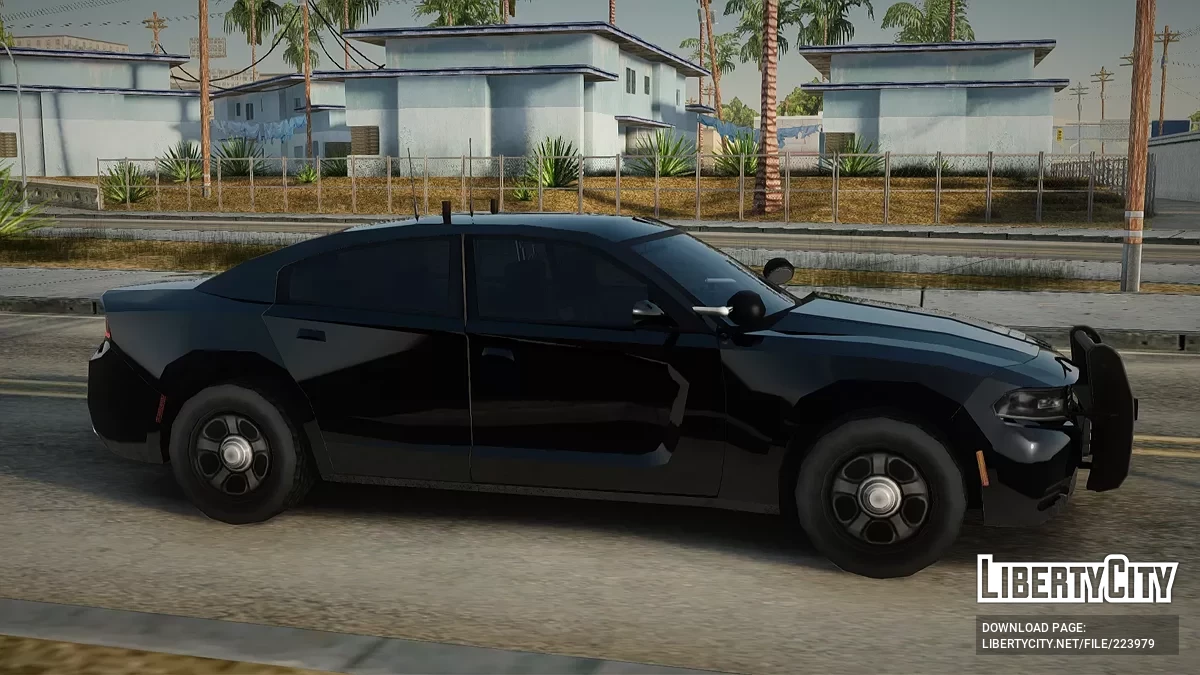 Dodge Charger sin identificación / GTA San Andreas