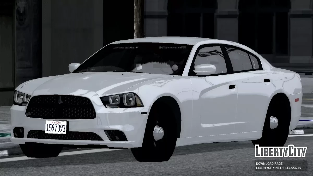 [ImVeFt] [ELM] Modified 2014 Charger LAPD Unmarked Car / GTA San Andreas