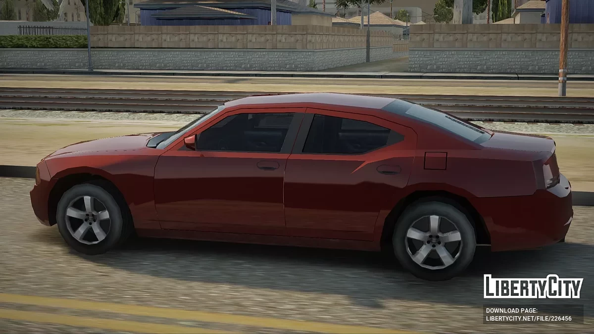 Dodge Charger 2008 Versi Sipil / GTA San Andreas