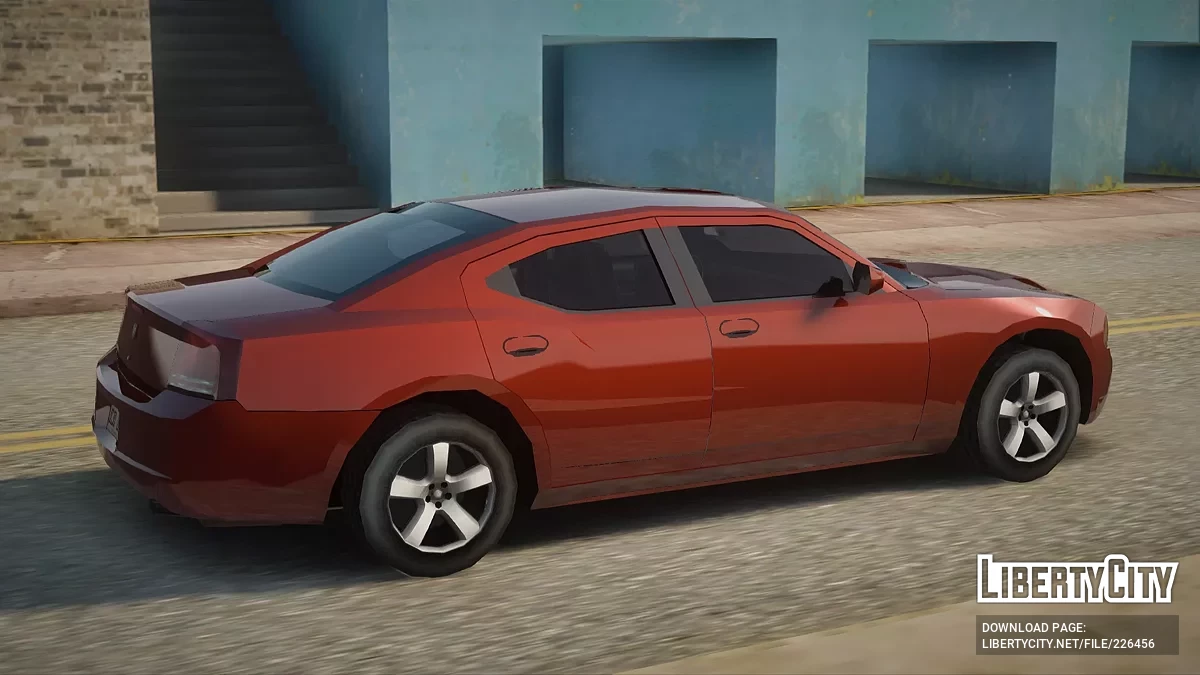 Dodge Charger 2008 Versi Sipil / GTA San Andreas