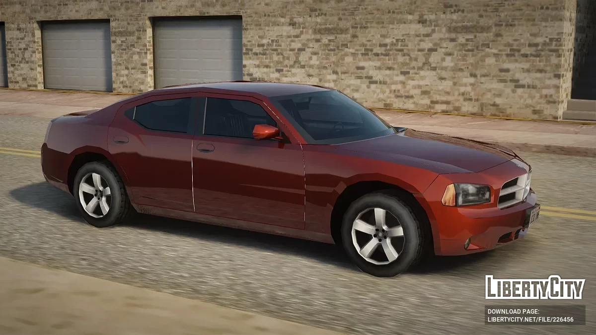 Dodge Charger 2008 Versi Sipil / GTA San Andreas