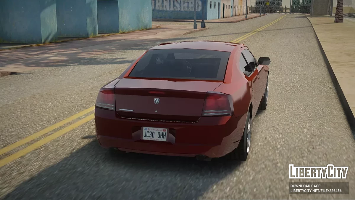 Dodge Charger 2008 Versi Sipil / GTA San Andreas