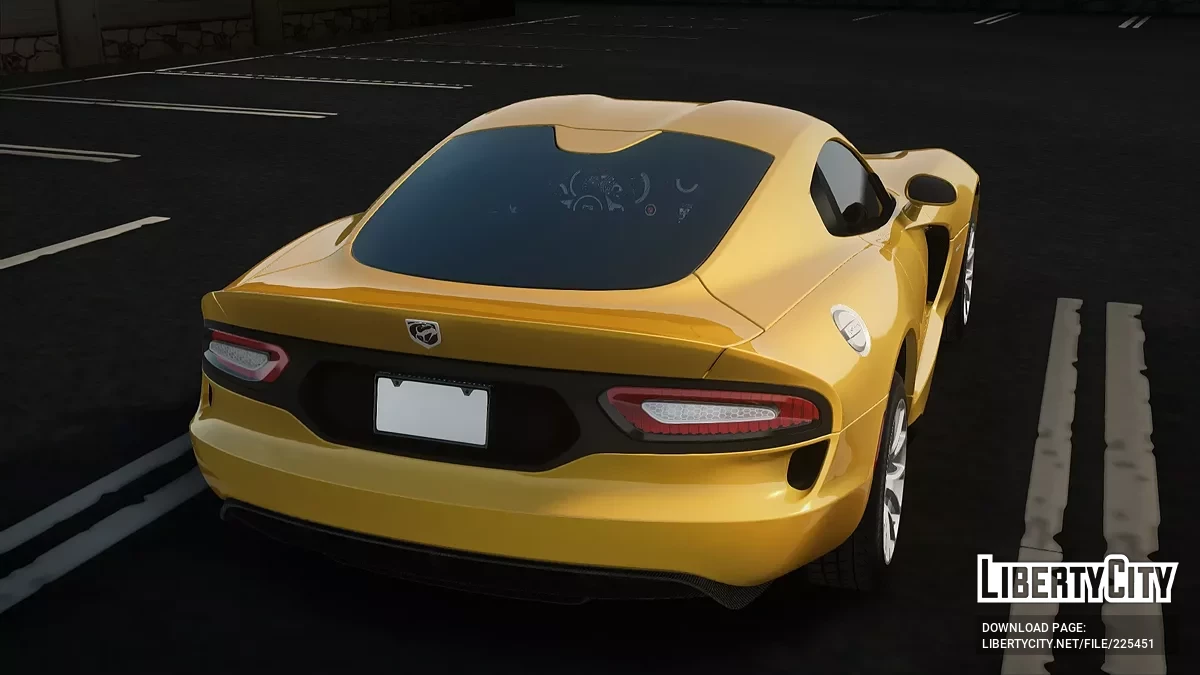 Dodge SRT Viper GTS 2012 / GTA San Andreas