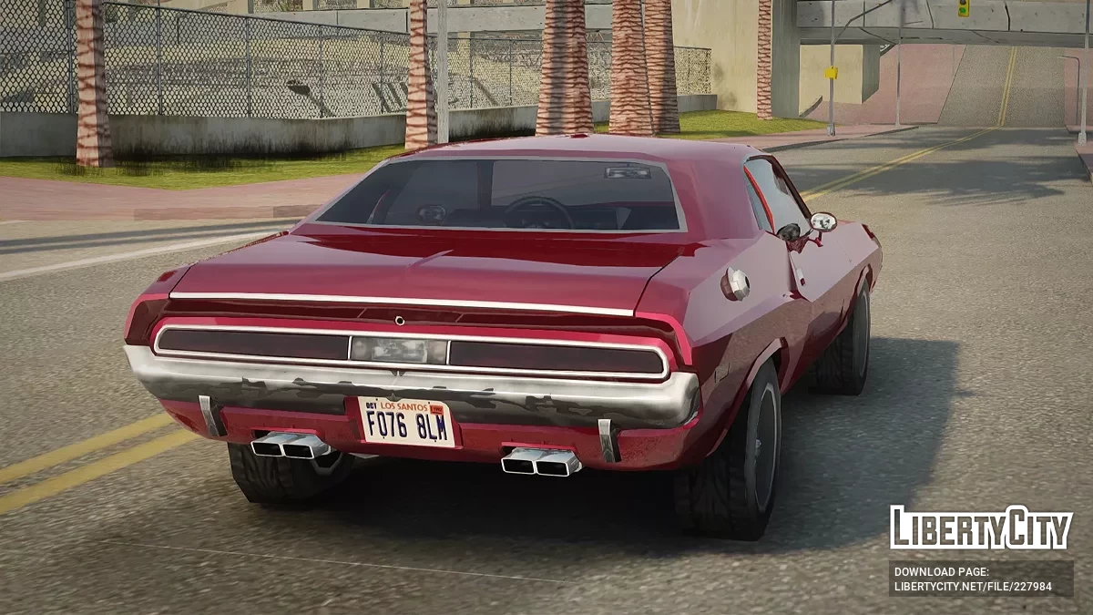 Dodge Challenger 1972 / GTA San Andreas