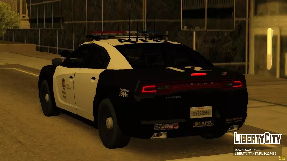Dodge Charger LAPD 2012 / GTA San Andreas