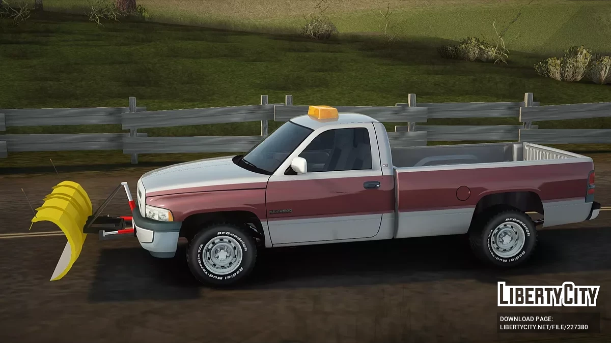Dodge Ram Снігоприбирач / GTA San Andreas