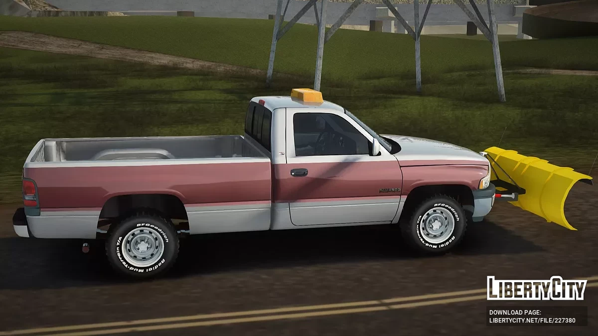 Dodge Ram Снігоприбирач / GTA San Andreas