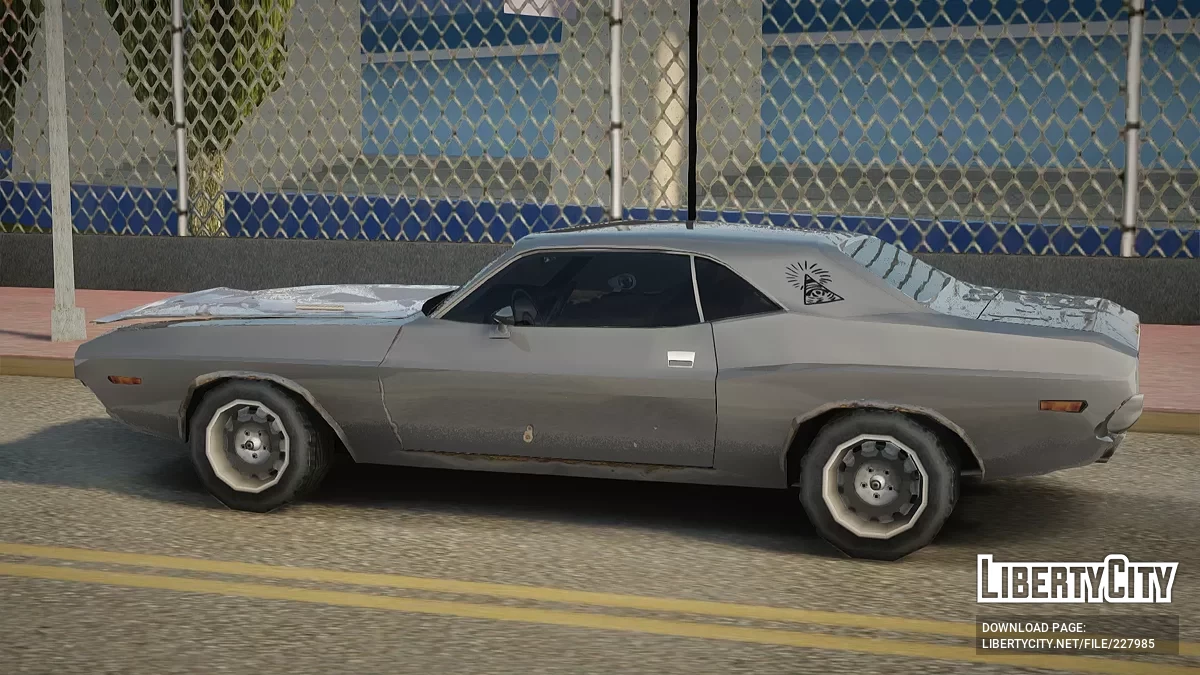 Rusty Dodge Challenger 1972 / GTA San Andreas