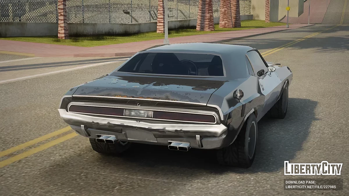 Rusty Dodge Challenger 1972 / GTA San Andreas