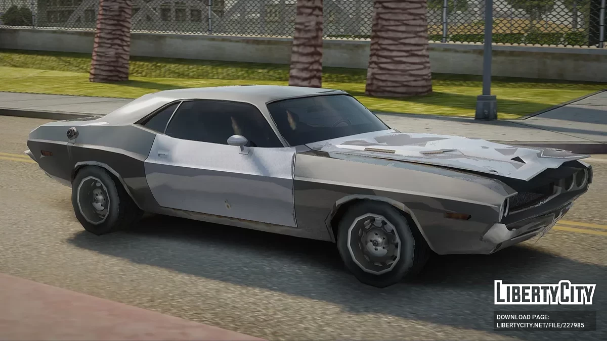 Rusty Dodge Challenger 1972 / GTA San Andreas