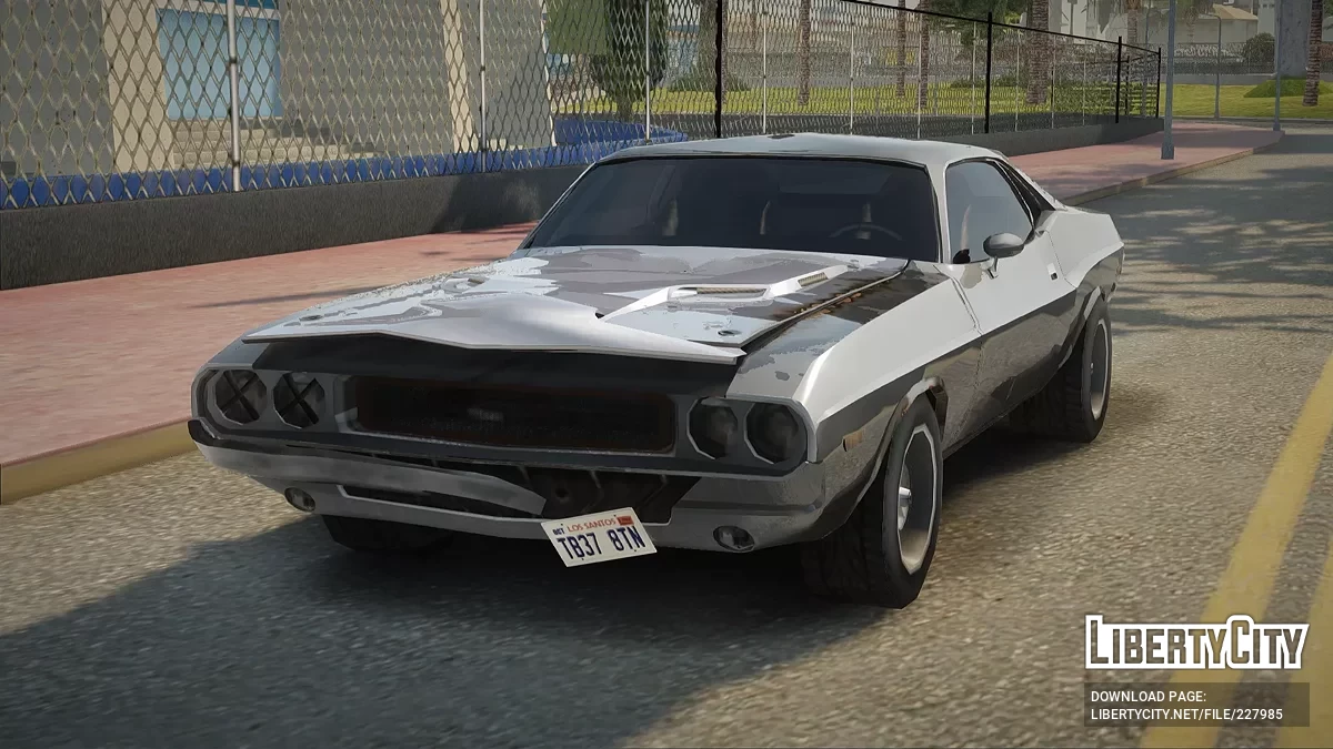 Rusty Dodge Challenger 1972 / GTA San Andreas