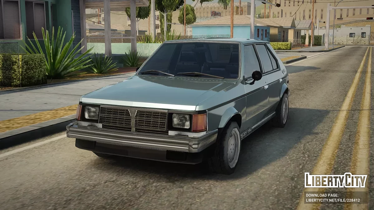 Dodge Shelby GLHS 1986 / GTA San Andreas