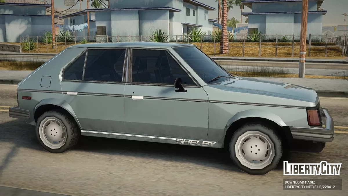 Dodge Shelby GLHS 1986 / GTA San Andreas