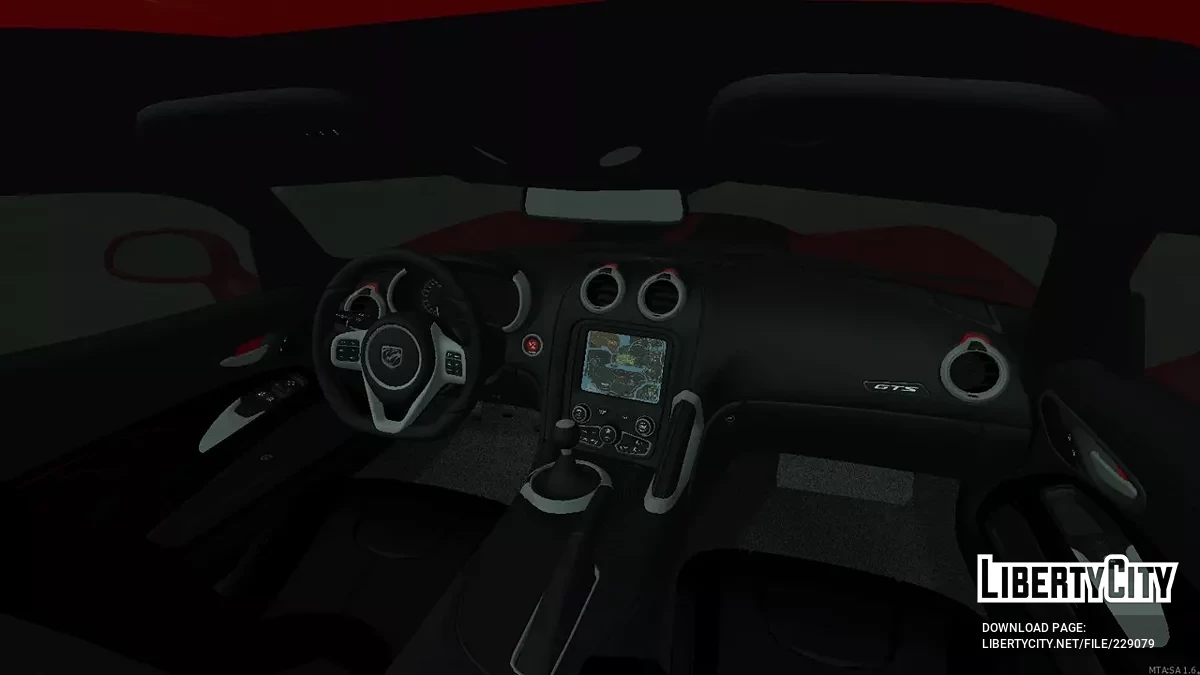 Dodge Viper SRT GTS / GTA San Andreas