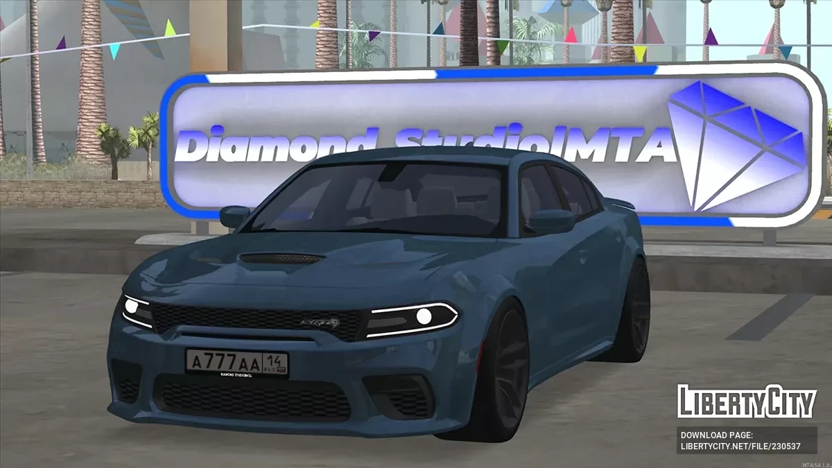 Dodge Charger SRT Hellcat + CCD / GTA San Andreas