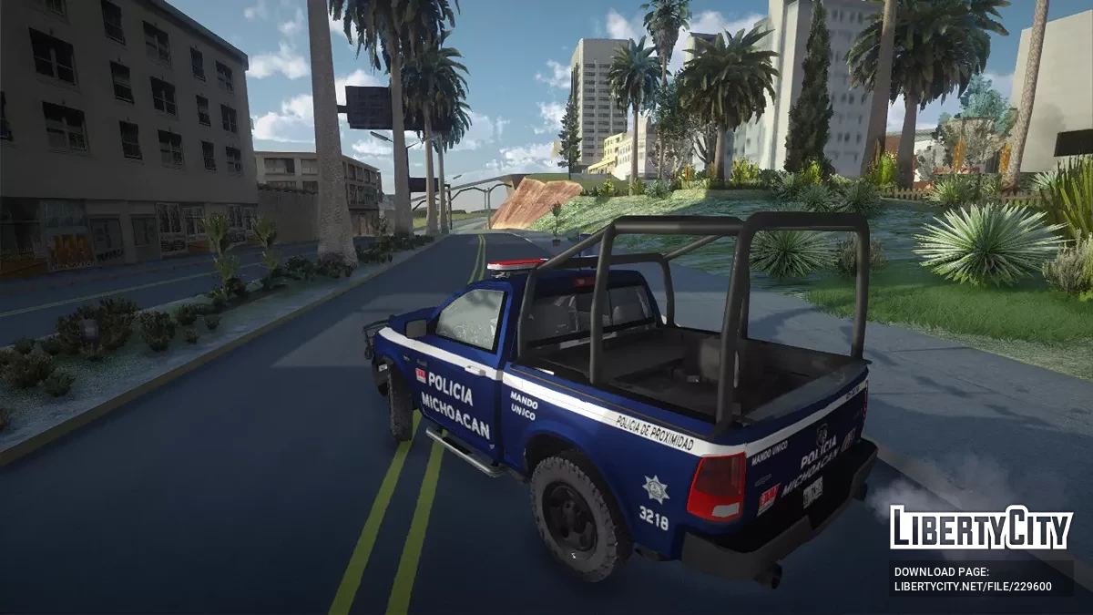 道奇拉姆单排警车 / GTA San Andreas