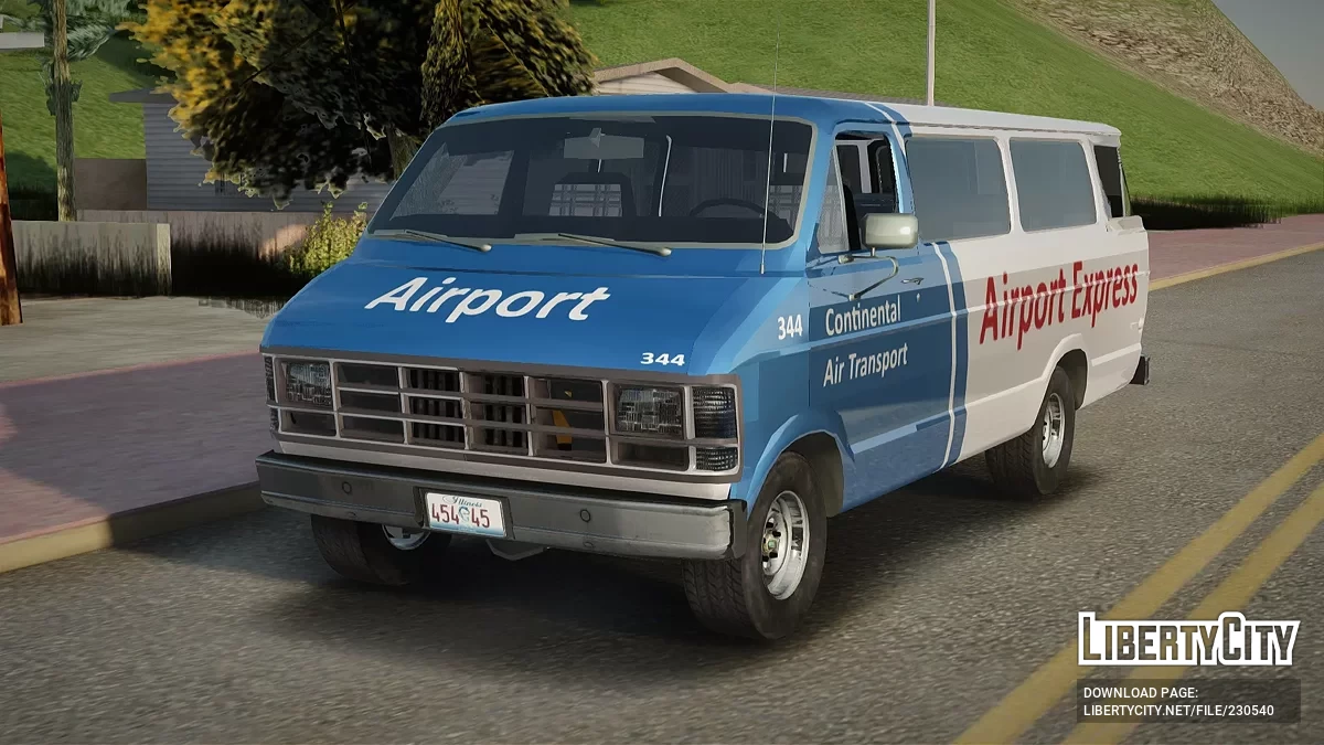 Dodge Ram Van 1989 Airport Express / GTA San Andreas