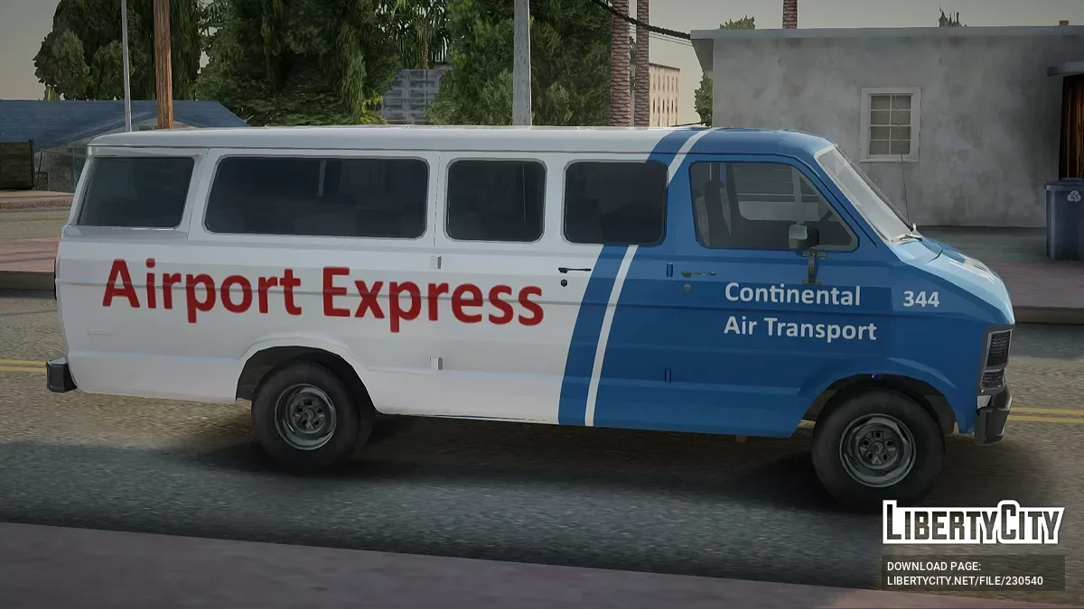 Dodge Ram Van 1989 Airport Express / GTA San Andreas